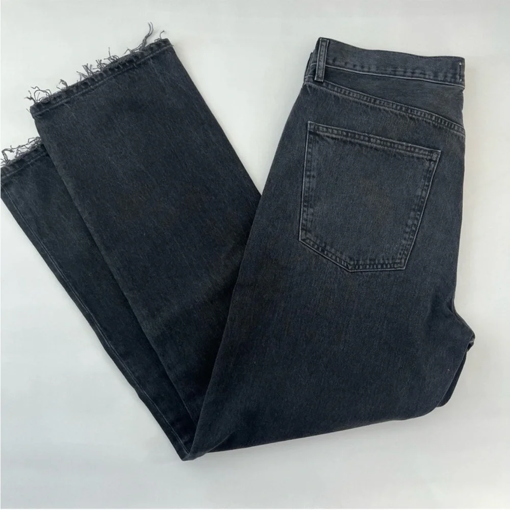 AGOLDE Black Straight Leg Jeans - Picture 5 of 5